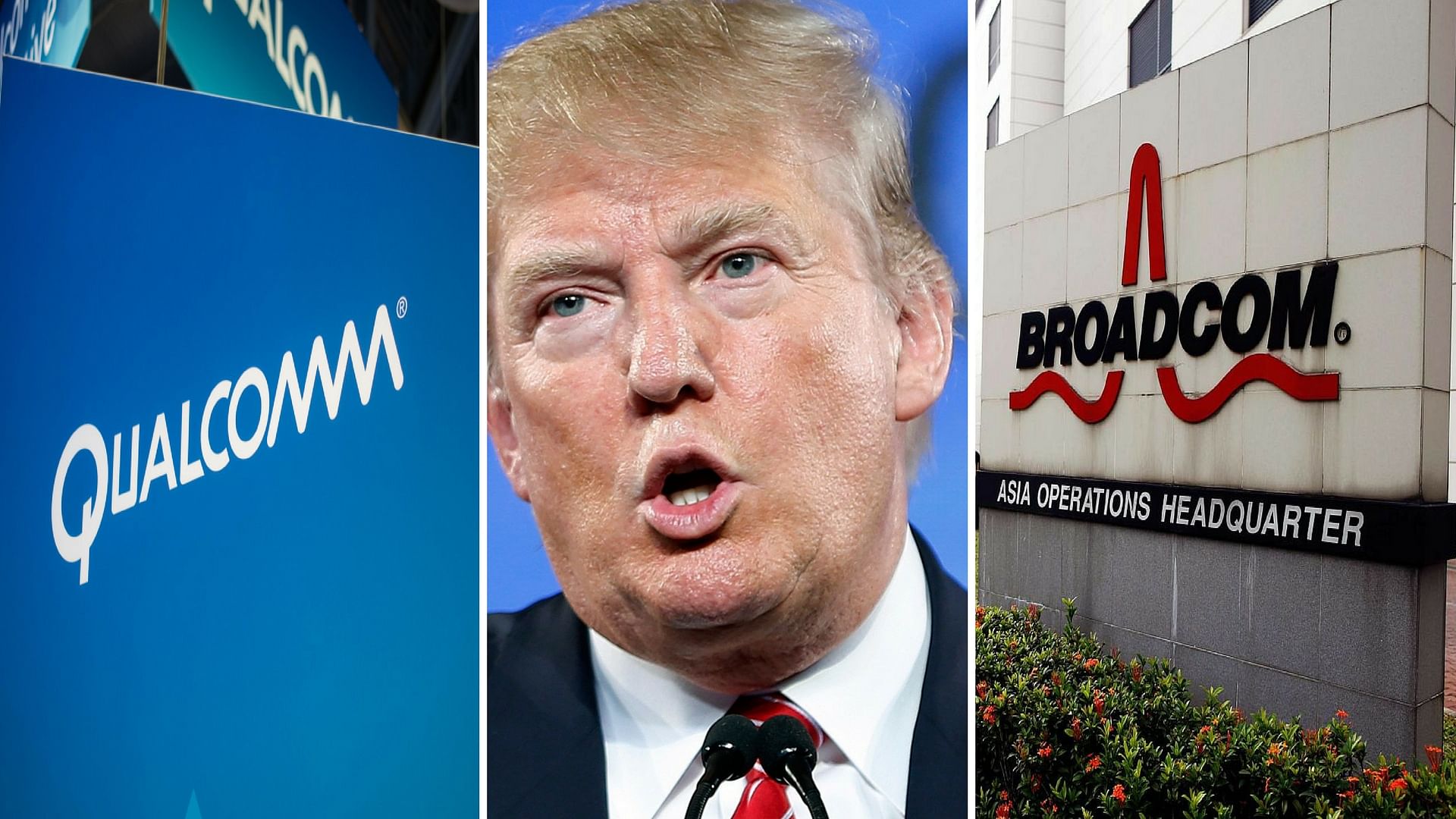 Donald Trump detiene acuerdo Broadcom-Qualcomm