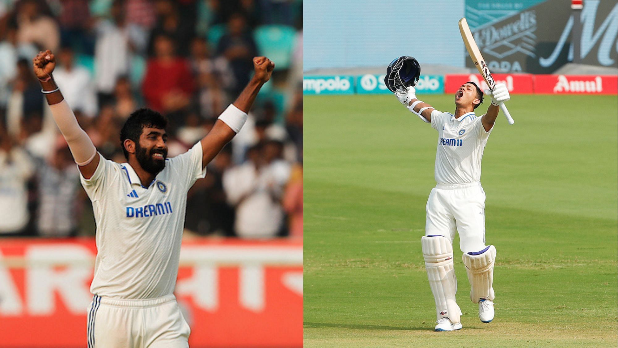 Ind Vs Eng Nd Test Day Yashasvi Jaiswal S Jasprit Bumrah S