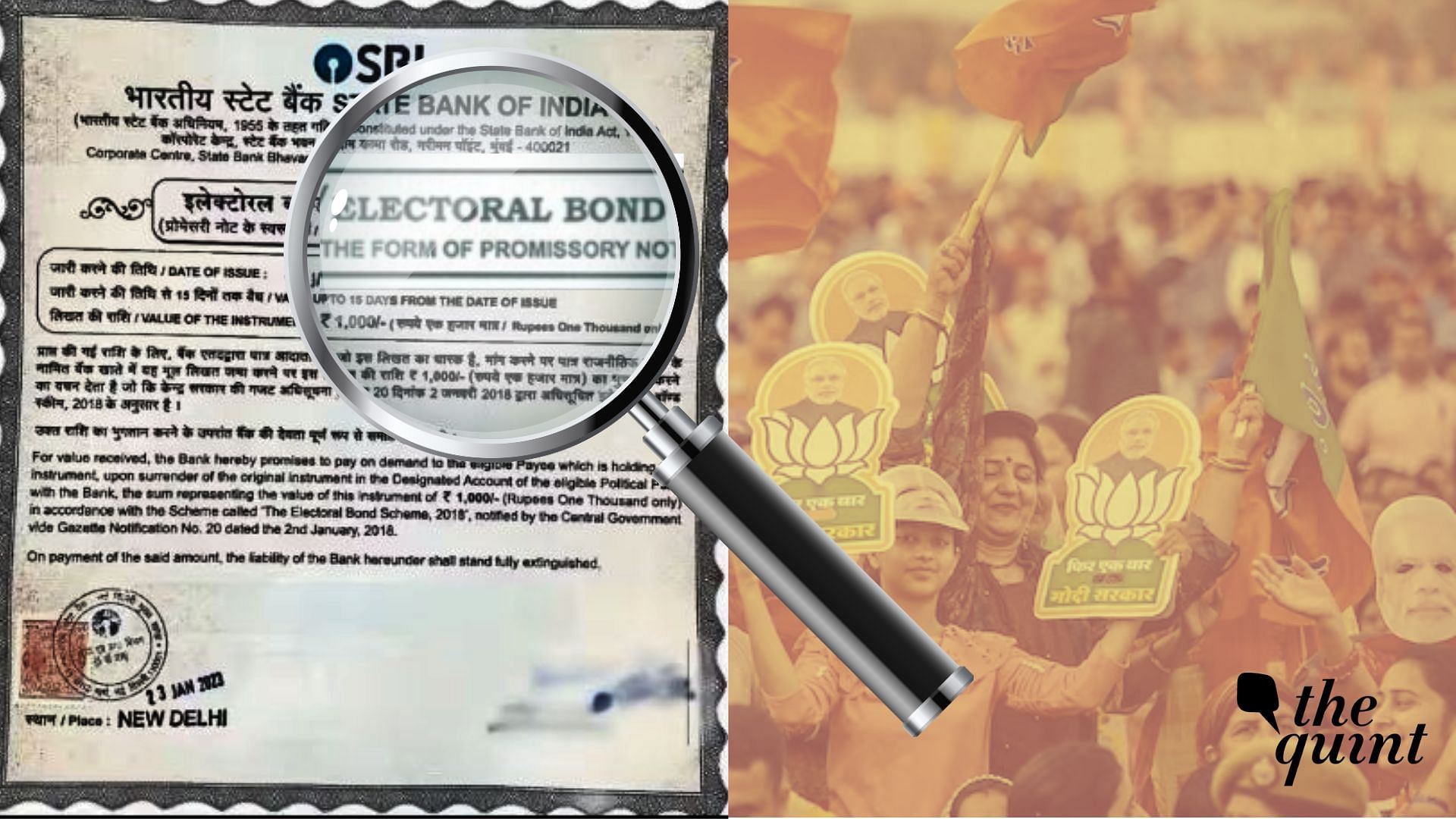 Electoral Bonds 66 Donations Before April 2019 Went To BJP Reveals