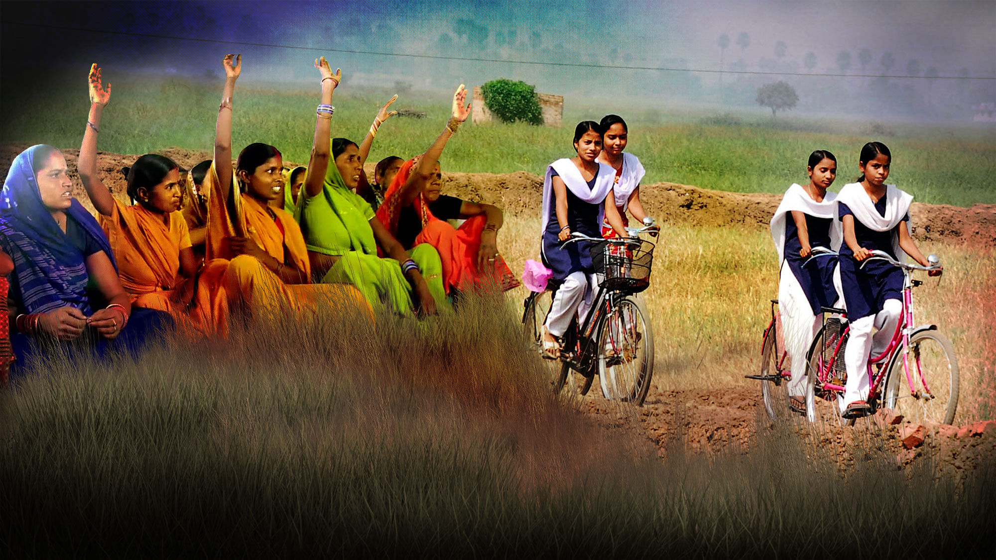पंचायतों में अधिक प्रतिनिधित्व के साथ उत्तर प्रदेश और बिहार जैसे राज्यों में आहिस्ते से हो रहे सामाजिक बदलाव में महिलाओं की अहम भूमिका है. (फोटोः द क्विंट)