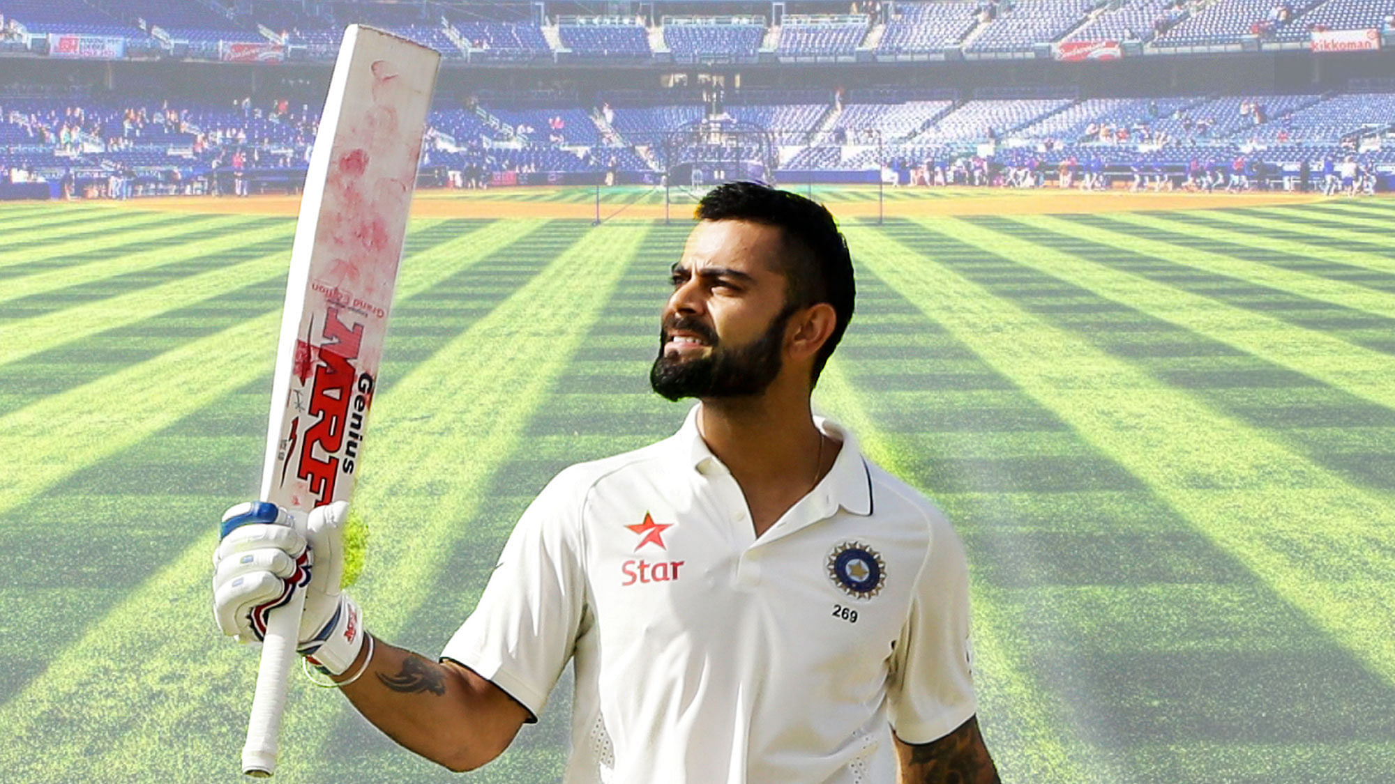 इंडियन क्रिकेट टीम के कप्तान विराट कोहली