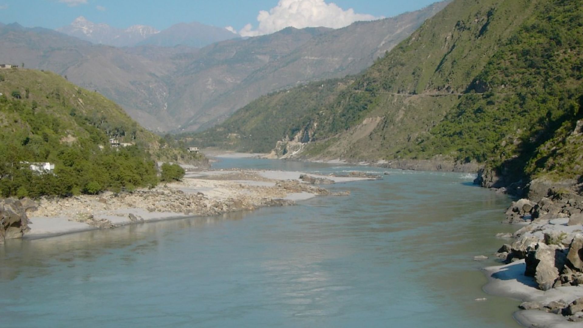 सिंधु नदी की एक तस्वीर (फोटो: Wikipedia)