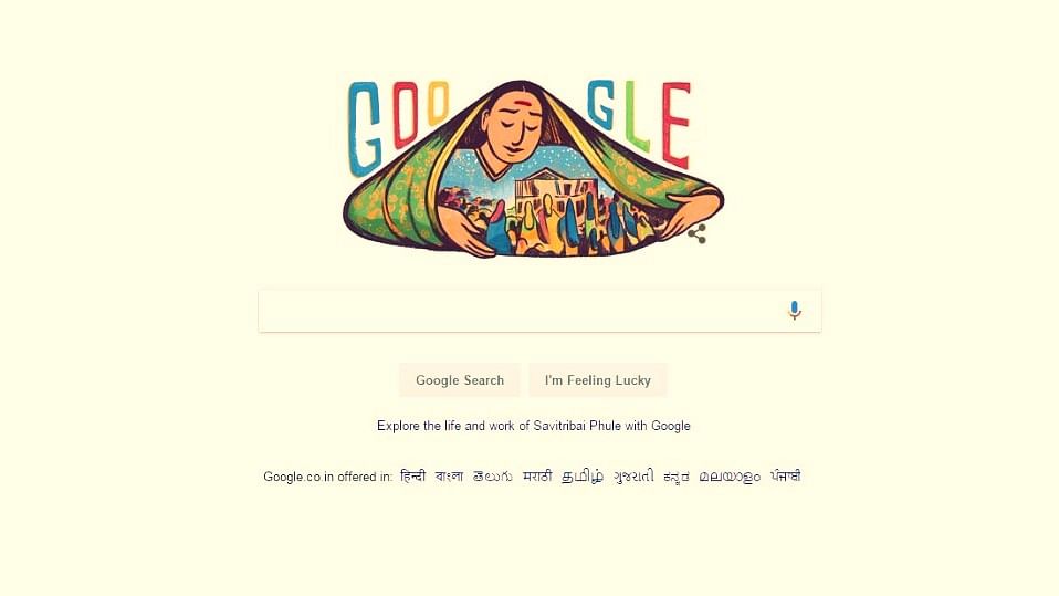 

देश की पहली शिक्षित महिला सावित्री बाई को गूगल ने दी श्रद्धांजलि (फोटो: गूगल)