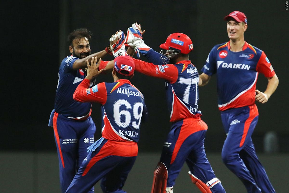 दिल्ली की टीम के सिर्फ 21 रनों पर गिर गए थे 6 विकेट