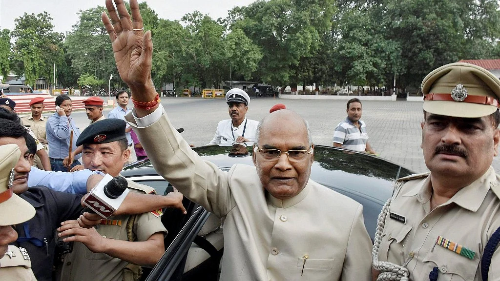 रामनाथ कोविंद अभी बिहार के राज्यपाल हैं.