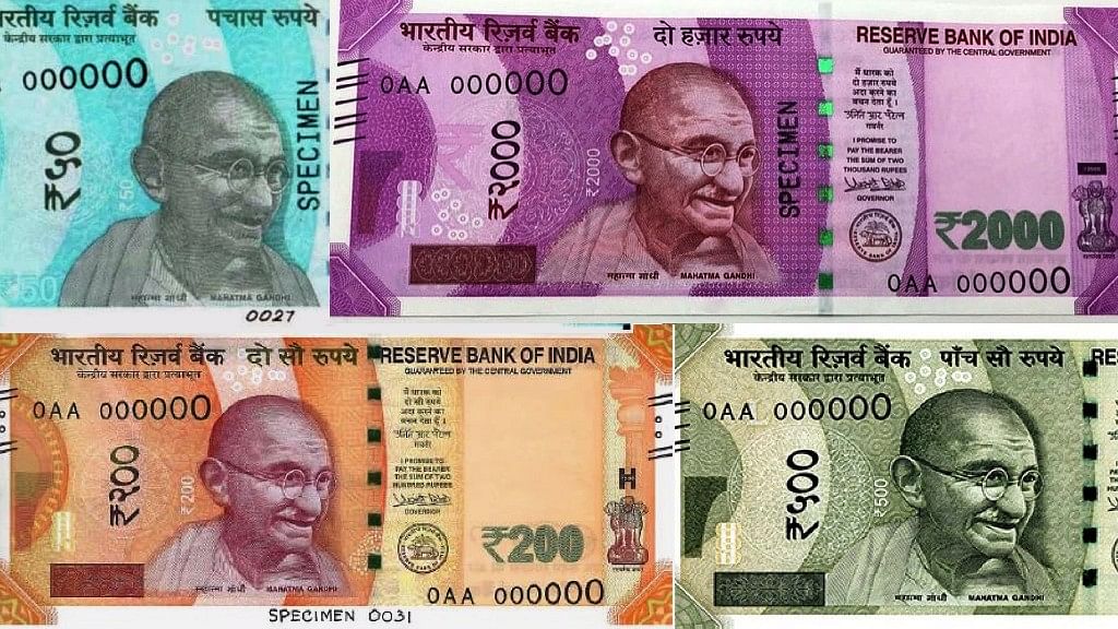 

अब तो रिजर्व बैंक ऑफ इंडिया ने ही नोटों को रंग बिरंगा कर दिया है.