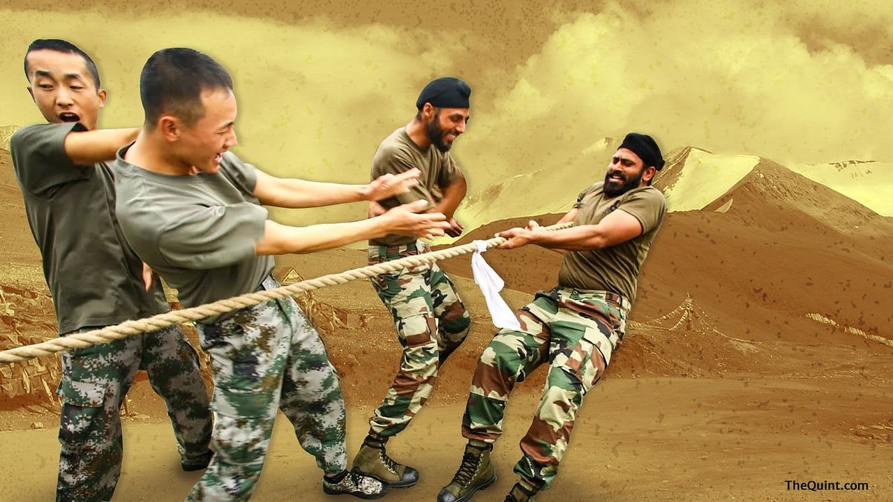 

भारत चीन संयुक्त सैन्य अभ्यास की यह तस्वीर साल 2015 की है. 