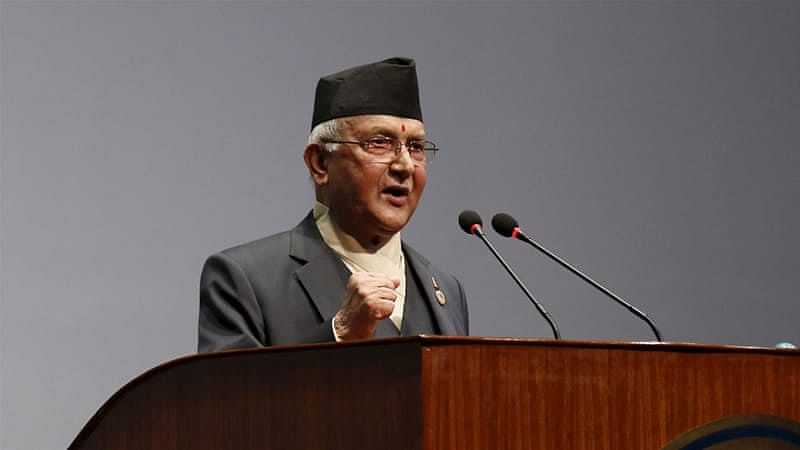 नेपाल में केपी ओली सरकार पर खतरे के बादल मंडरा रहे हैं