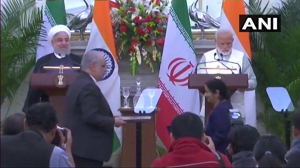 ईरान के राष्ट्रपति रूहानी के 2013 में सत्ता संभालने के बाद यह भारत का पहला दौरा है.