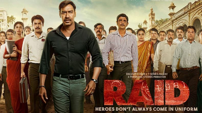 अजय देवगन की फिल्म रेड का पोस्‍टर
