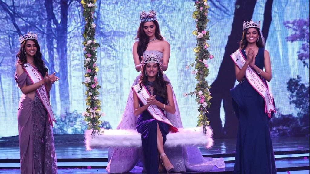 तमिलनाडु की अनुकृति वास के सर सजा फेमिना मिस इंडिया 2018 का ताज