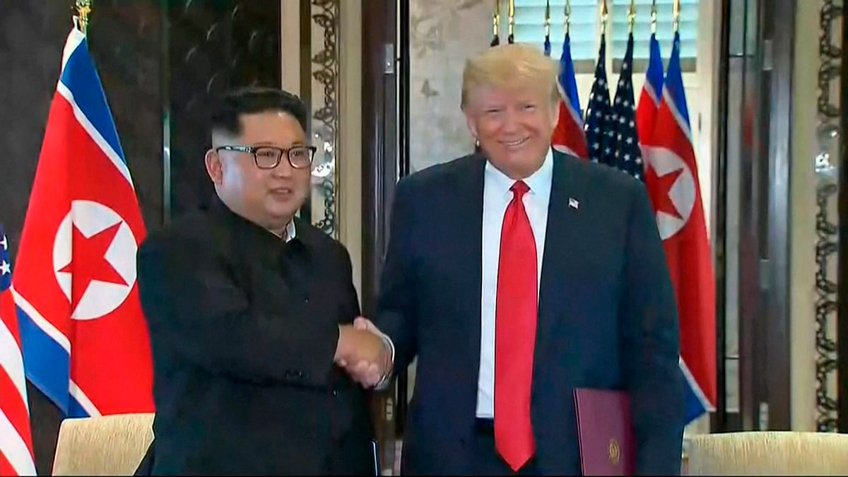 इसी साल जून में मिले थे अमेरिकी राष्ट्रपति ट्रंप और नॉर्थ कोरिया के नेता किम
