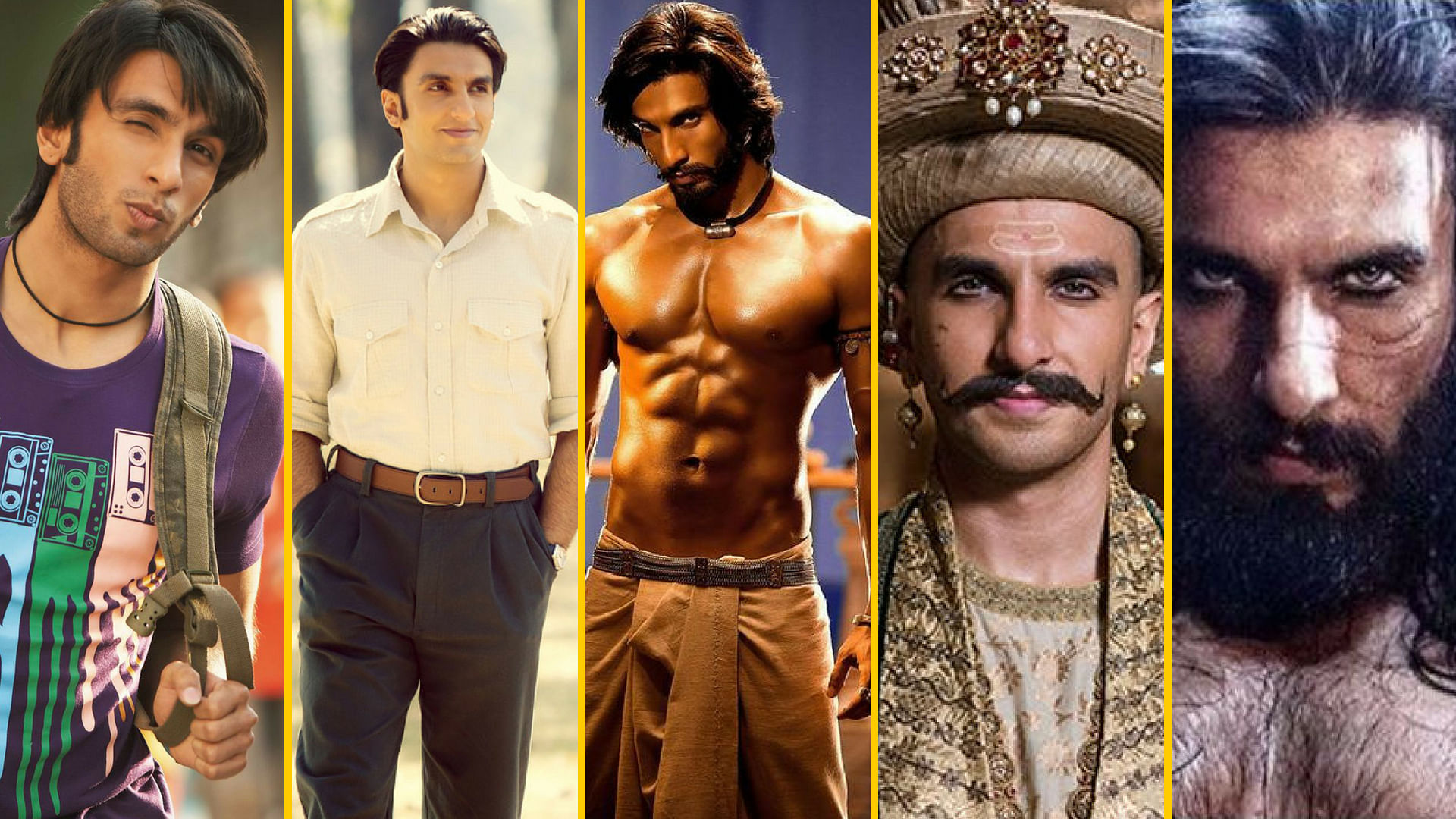 रणवीर सिंह हर फिल्म में अलग-अलग किरदार में दिखाई देते हैं&nbsp;