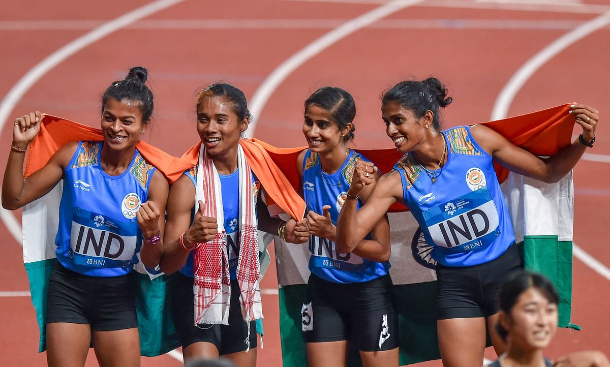 एथलेटिक्स में भारतीय दल ने अभी तक 19 मेडल हासिल कर लिए हैं. 