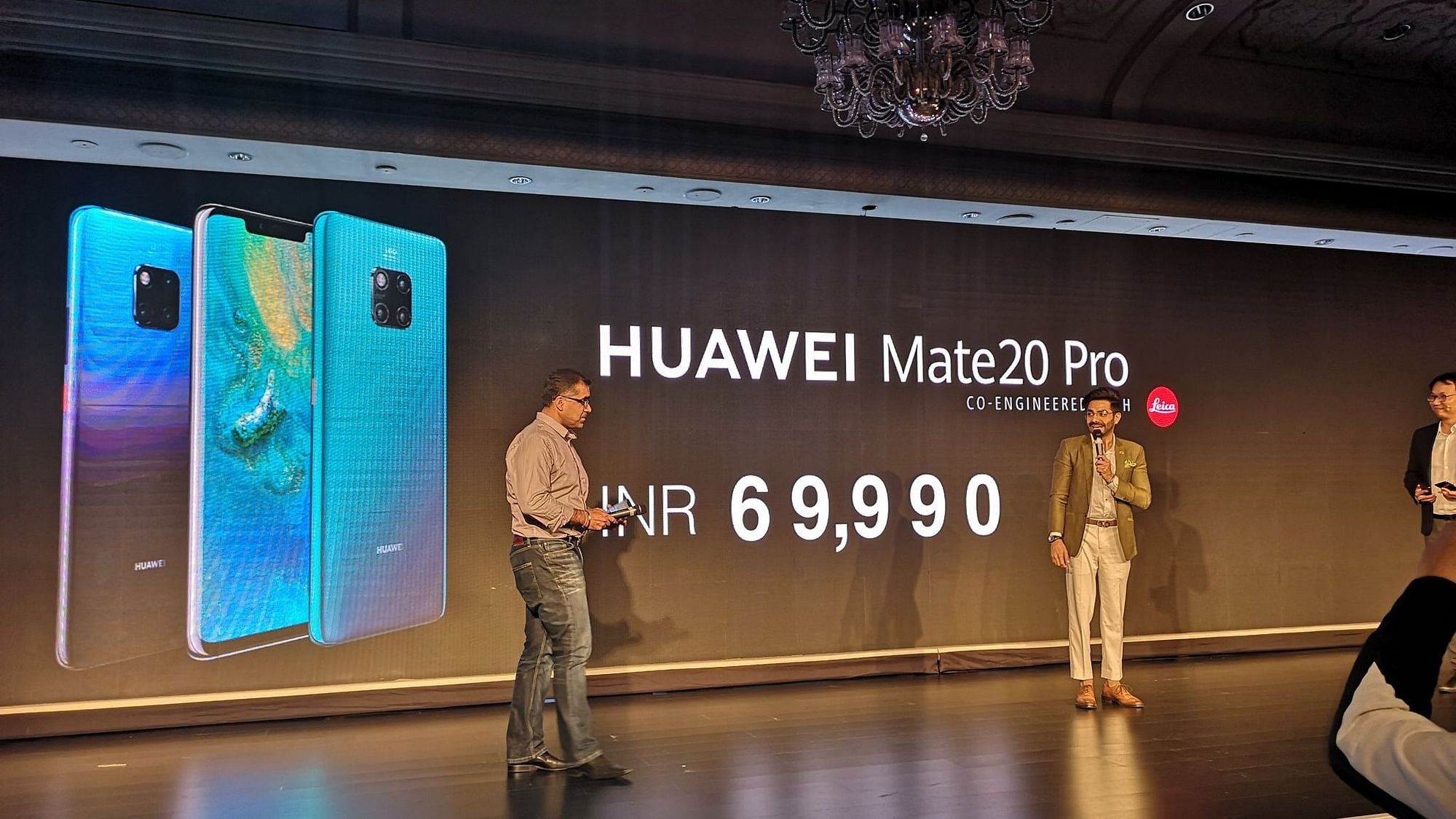 Huawei Mate20 Pro भारत&nbsp; में हुआ लॉंच