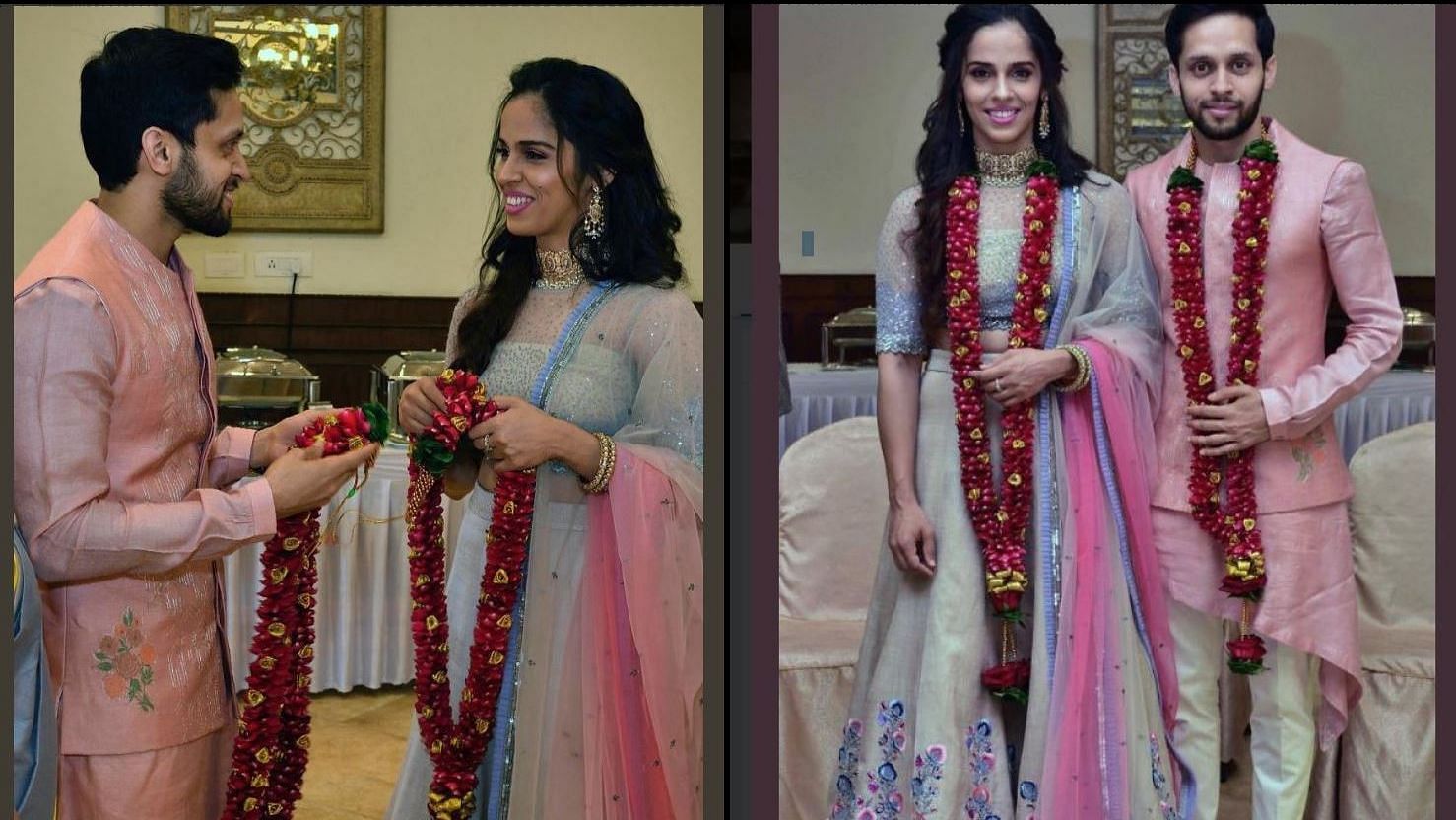 साइना नेहवाल और पी कश्यप ने शुक्रवार को शादी की