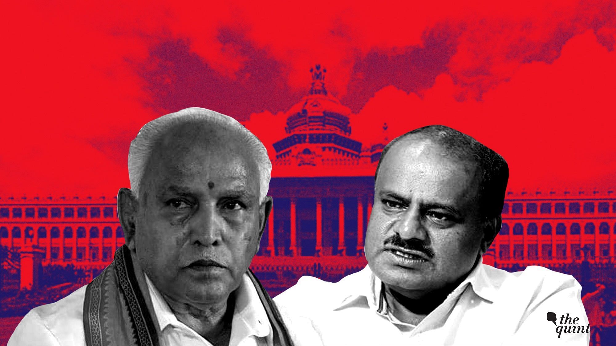 कर्नाटक में जेडीएस-कांग्रेस सरकार को झटका