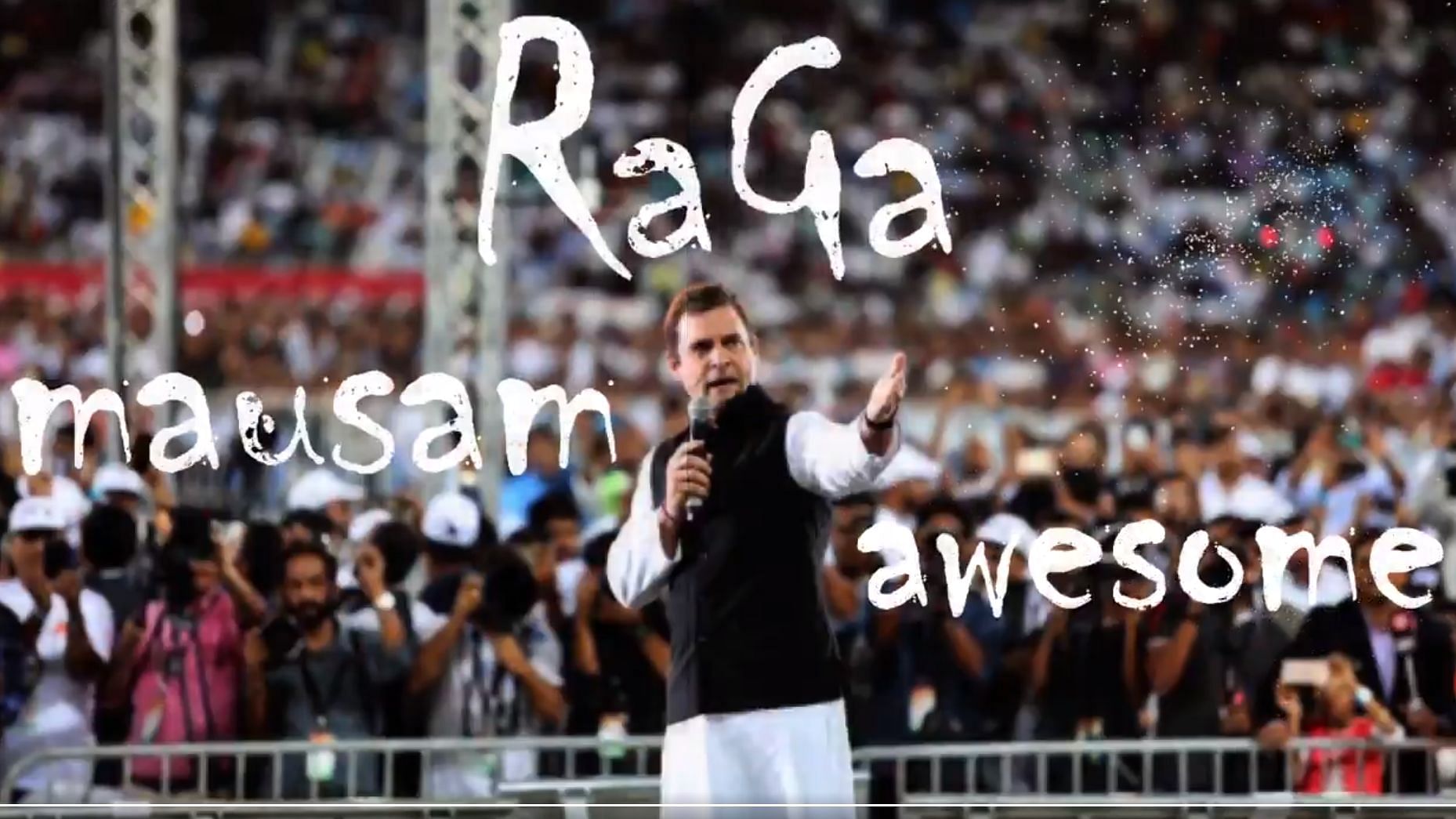 पिछले 36 घंटों से एक वीडियो वायरल हो रहा है जहां पर पार्टी अध्यक्ष राहुल गांधी पर एक रैप पिक्चराइज किया गया है. 
