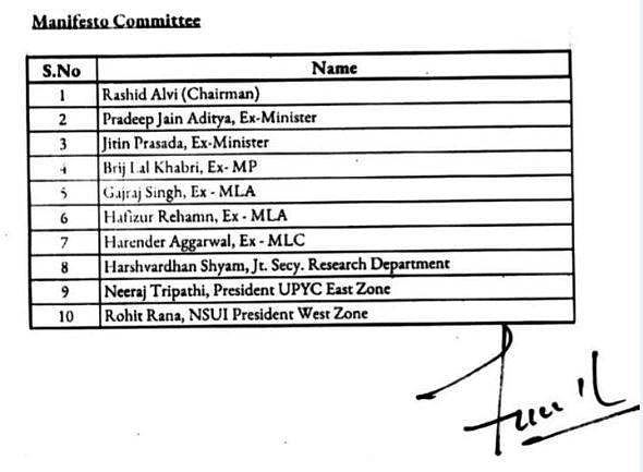 कांग्रेस पार्टी अध्यक्ष राहुल गांधी ने उत्तरप्रदेश में कुल छह चुनाव समितियां बनाई हैं.