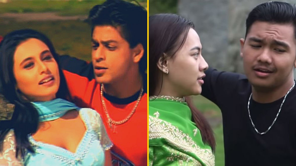 विदेशी फैन ने SRK-काजोल के लिए मजे, लाखों लोगों को भाया वीडियो