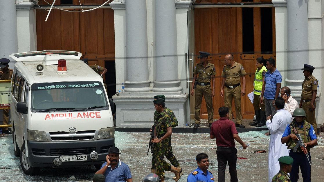 श्रीलंका में हुए बम धमाके