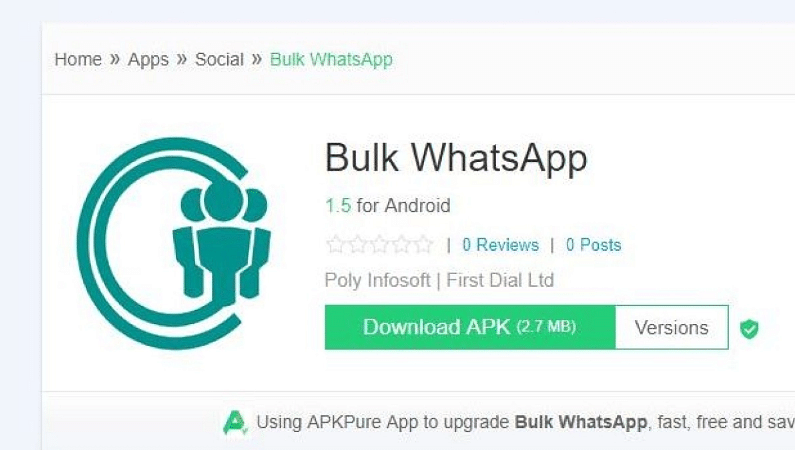 WhatsApp के खामियों का फायदा उठाकर एक ही बार में लाखों यूजर को संदेश भेजे जा रहे हैं.