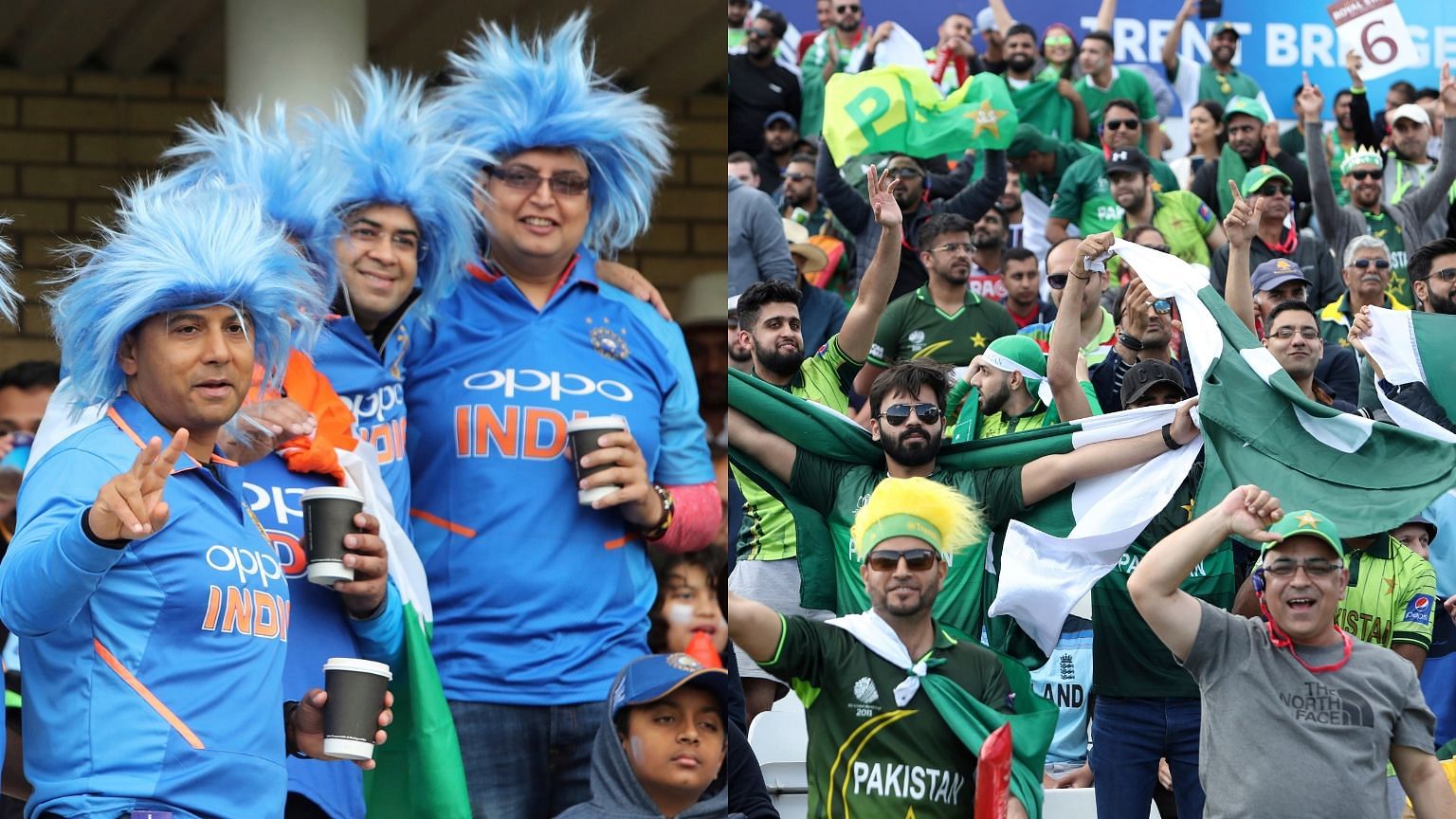 वर्ल्ड कप में भारत और पाकिस्तान के फैंस हर मैच में भारी संख्या में पहुंच रहे हैं