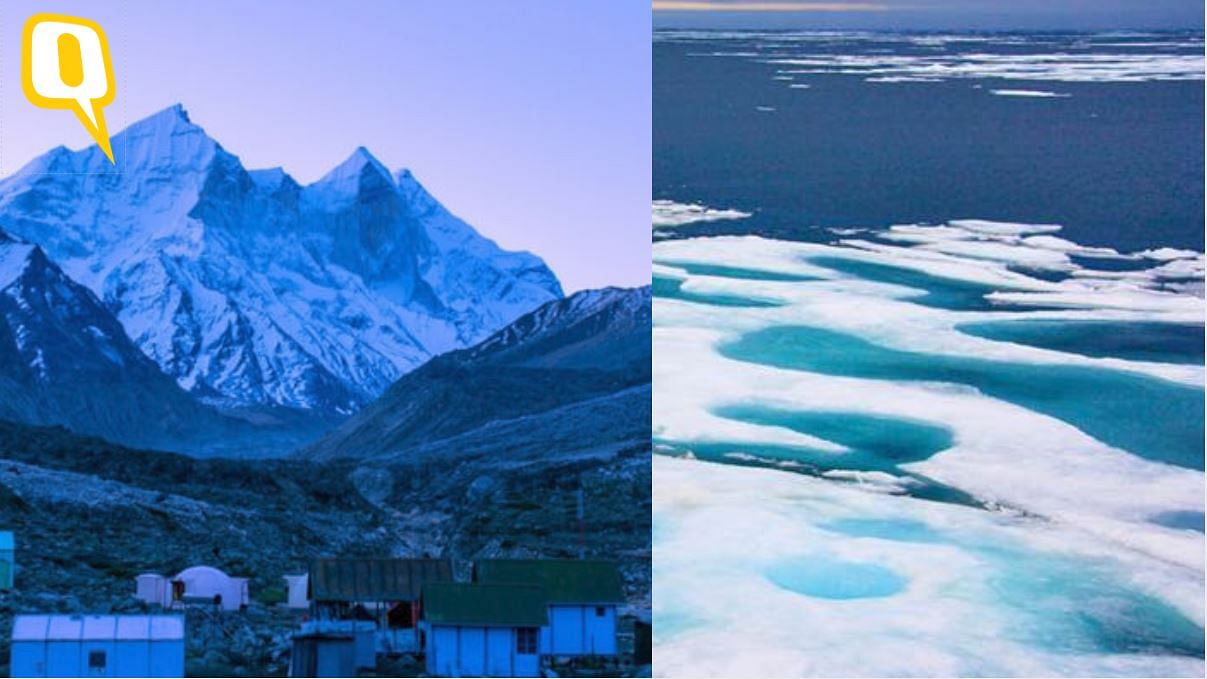 पिछले दो दशकों में हिमालय के ग्लेशियरों के पिघलने की रफ्तार दो गुना हो गई है.