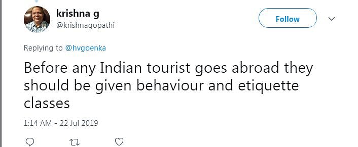 विदेशी होटल में भारतीयों को सही बर्ताव करने की हिदायत, छिड़ी बहस