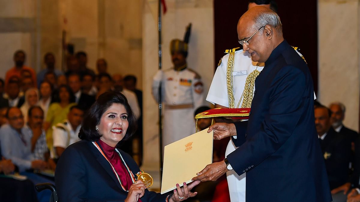 Live:दीपा मलिक खेल रत्न से सम्मानित,राष्ट्रपति ने दिए खेल पुरस्कार