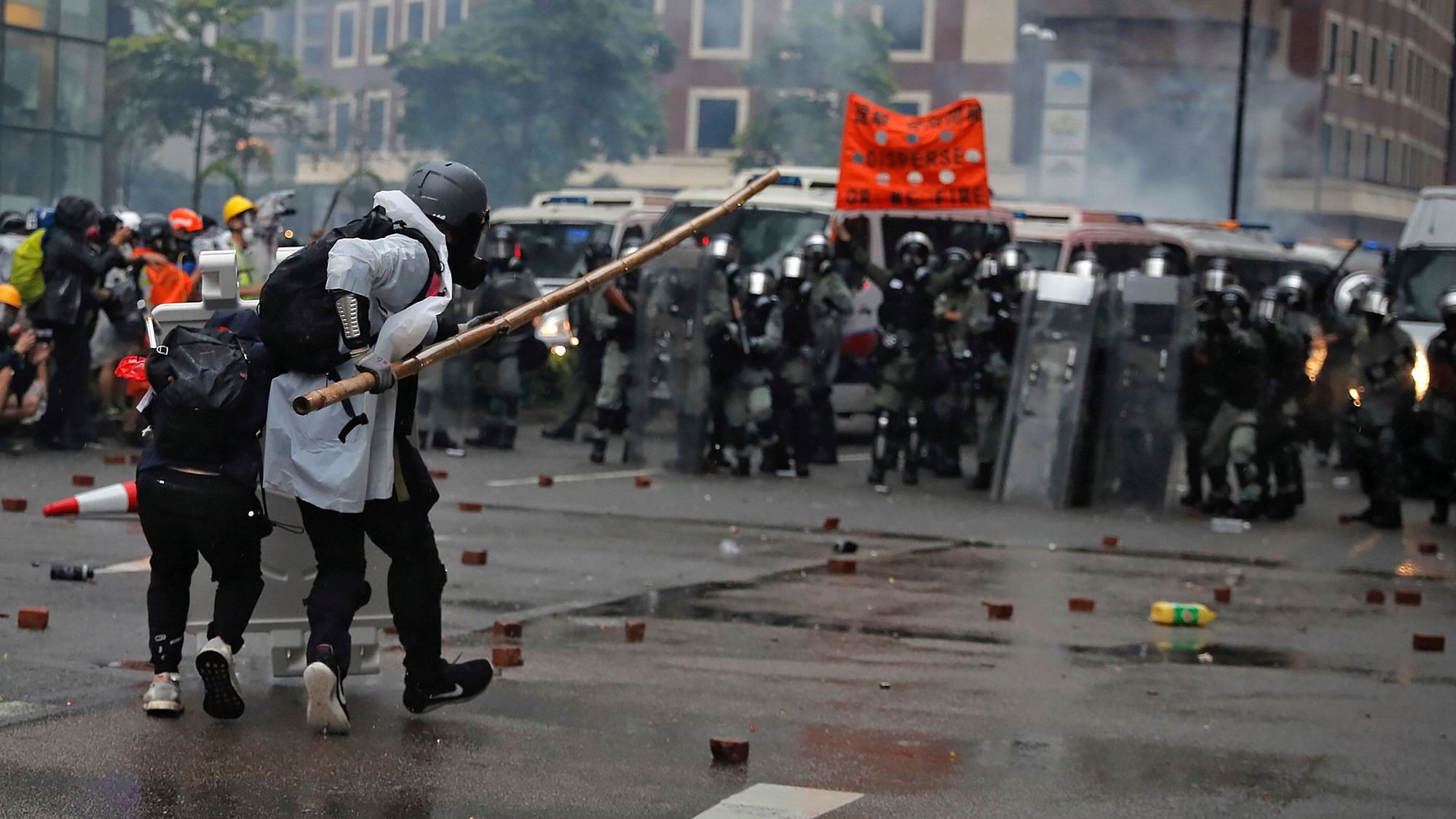 हॉन्ग कॉन्ग में चीनी सरकार के खिलाफ लगातार हो रहे हैं प्रदर्शन