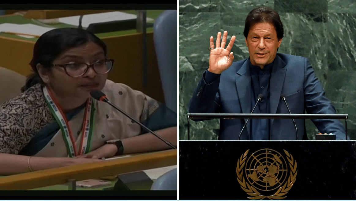 यूएन में भारत की  प्रथम सचिव विदिशा मैत्रा ने दिया जवाब