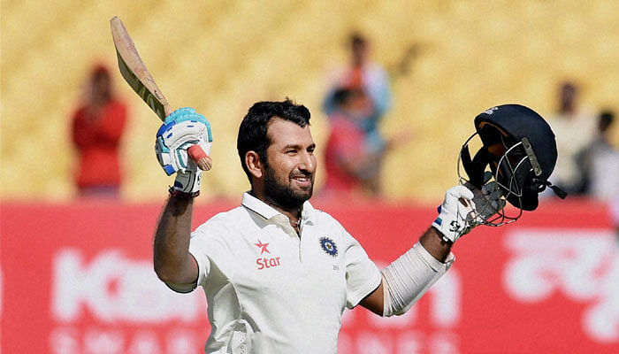 भारतीय टेस्ट टीम के स्टार बल्लेबाज चेतेश्वर पुजारा 