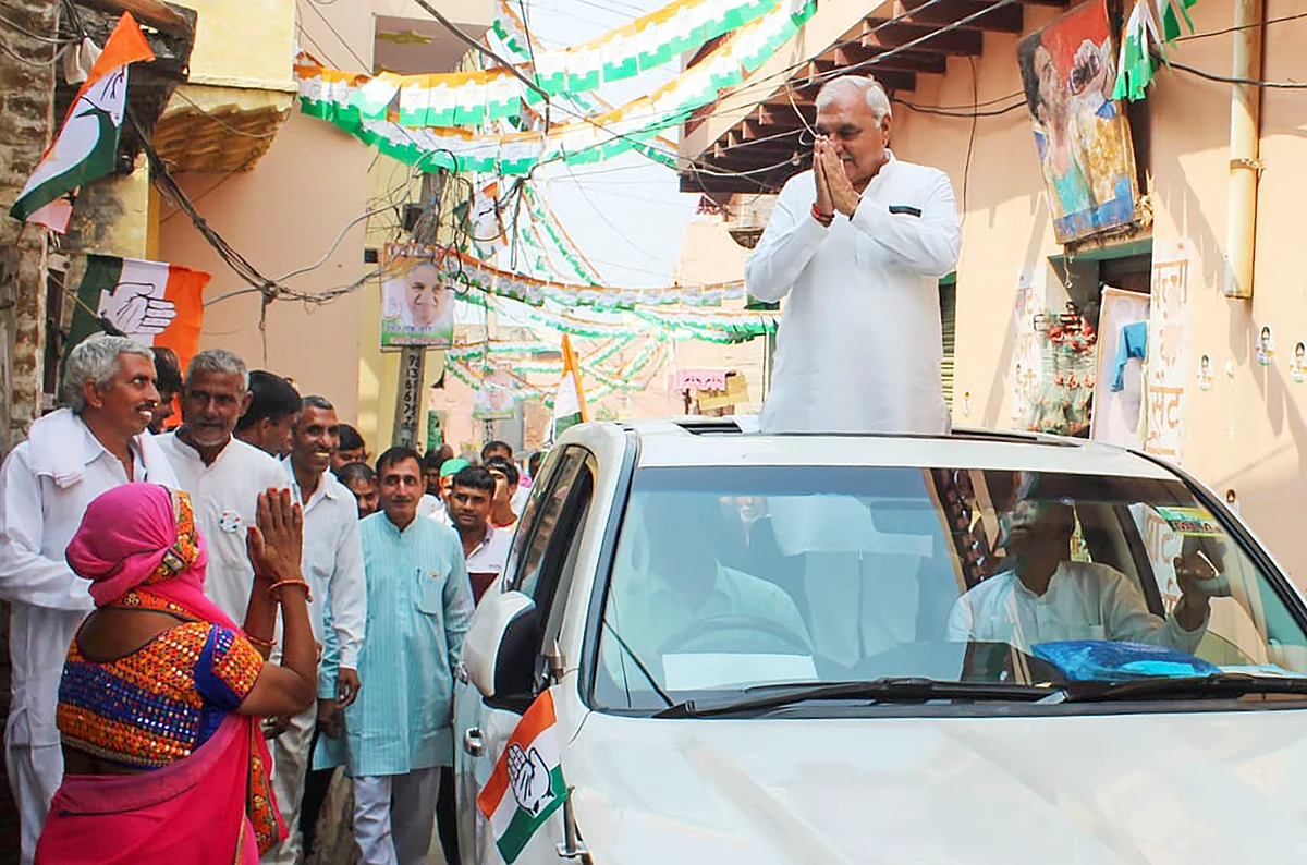 हरियाणा में हुड्डा ने बदली हवा, BJP को धकेल कांग्रेस में फूंकी जान