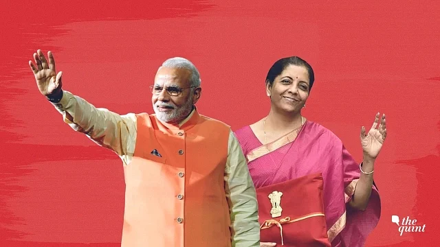 वित्त मंत्री निर्मला सीतारमण और पीएम मोदी 
