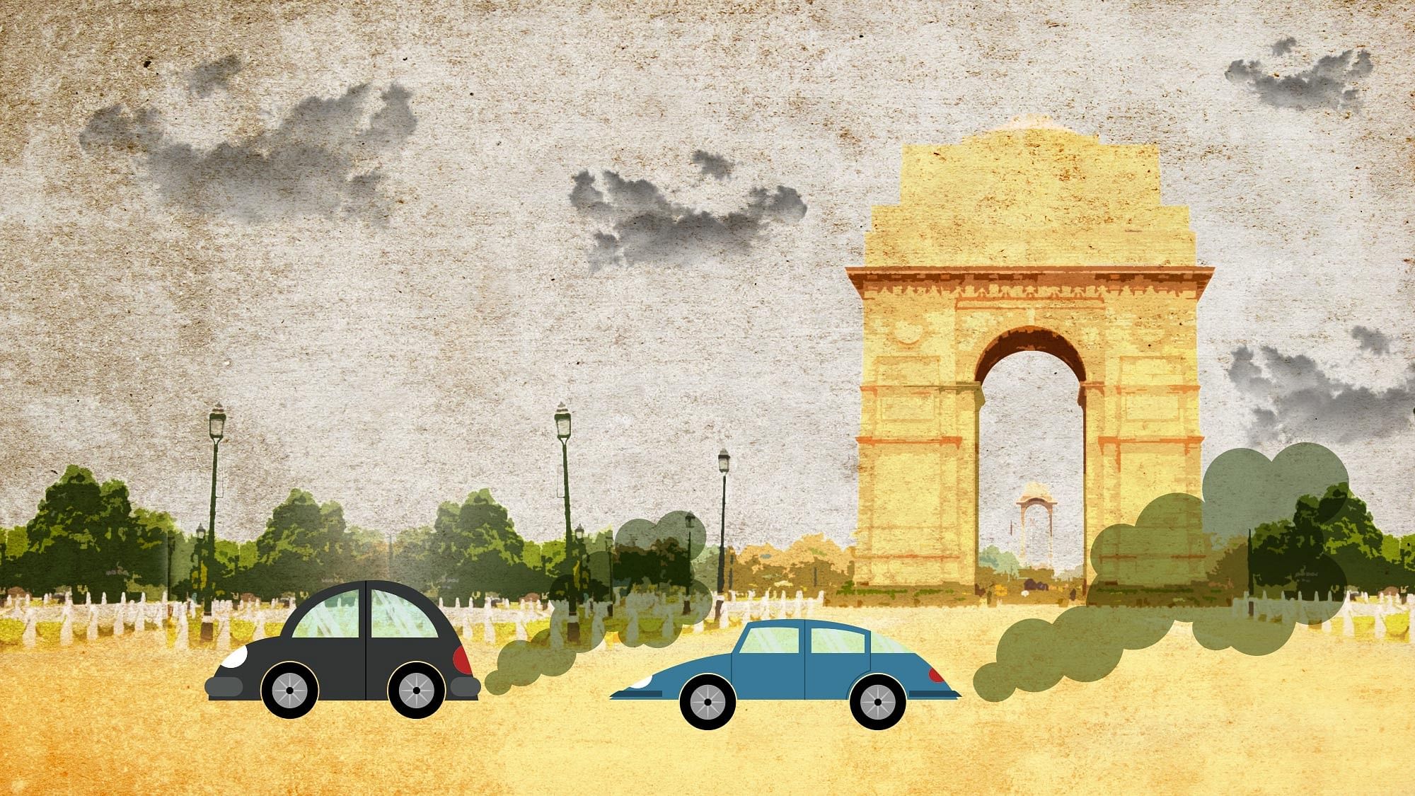 3 नवंबर के मुकाबले 4 नवंबर को दिल्ली में हवा की गुणवत्ता में सुधार देखने को मिला है.