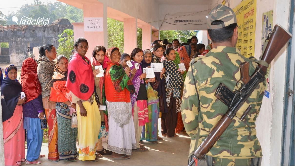 झारखंड में विधानसभा चुनाव के तीसरे फेज की वोटिंग जारी