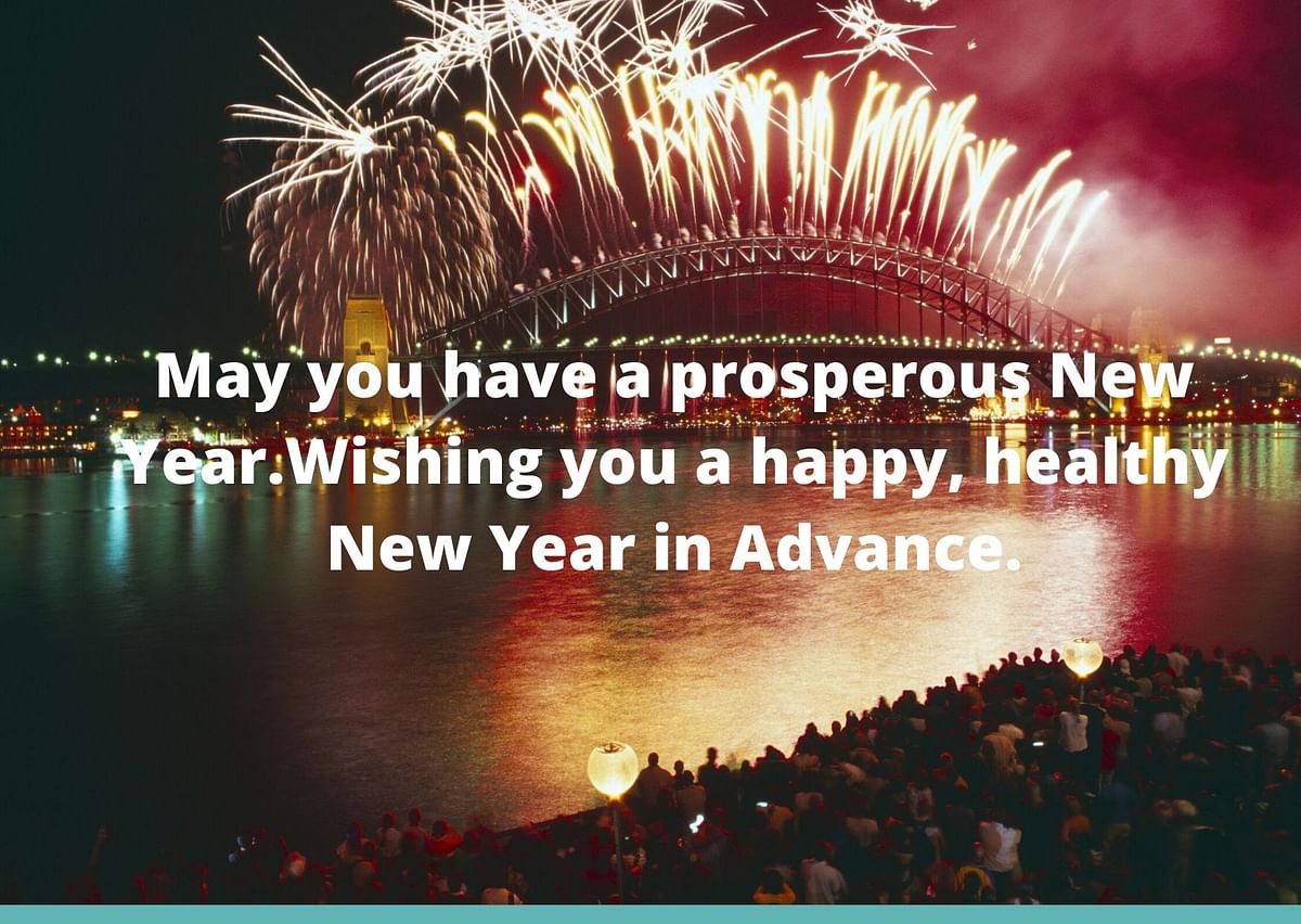 Happy New Year Wishes in Advance in Hindi, English. New