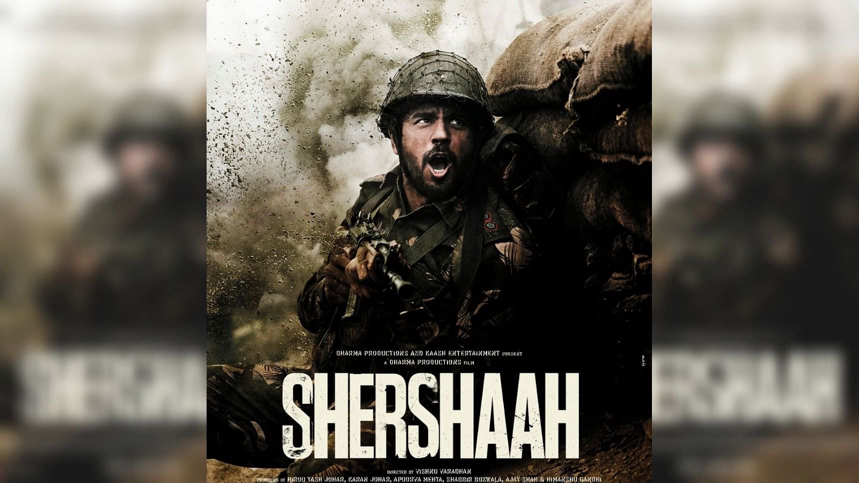 सिद्धार्थ मल्होत्रा की अपकमिंग फिल्म ‘शेरशाह’ का पहला पोस्टर रिलीज हो गया है