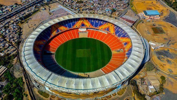 अहमदाबाद में दुनिया का सबसे बड़ा क्रिकेट स्टेडियम, मोटेरा स्टेडियम बनकर तैयार है