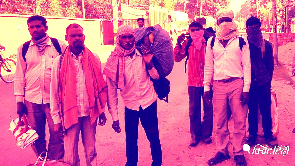 Lockdown:7 दिन,700 km पैदल सफर,इन मजदूरों को नजर नहीं आ रही मंजिल