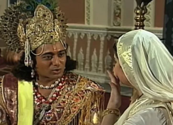 Mahabharat टीवी सीरियल का एक सीन.