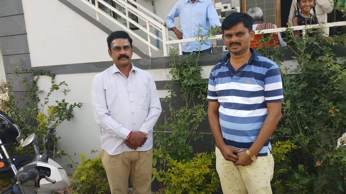 कुमार स्वामी के साथ उमेश