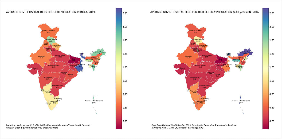 बिहार, झारखंड और ओडिशा जैसे कम विकसित राज्यों में कोरोनावायरस कंट्रोल में दिख रहा है.