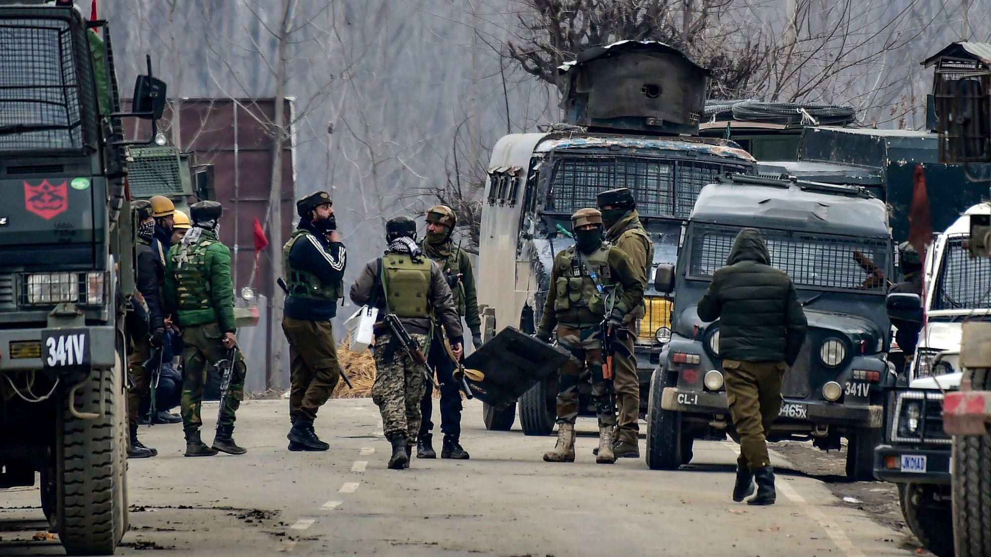 14 फरवरी 2019 को जम्मू-कश्मीर के पुलवामा में CRPF काफिले पर आतंकी हमला
