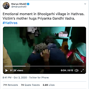 गोवा कांग्रेस की सदस्य को बताया गया ‘हाथरस की नक्सल भाभी’