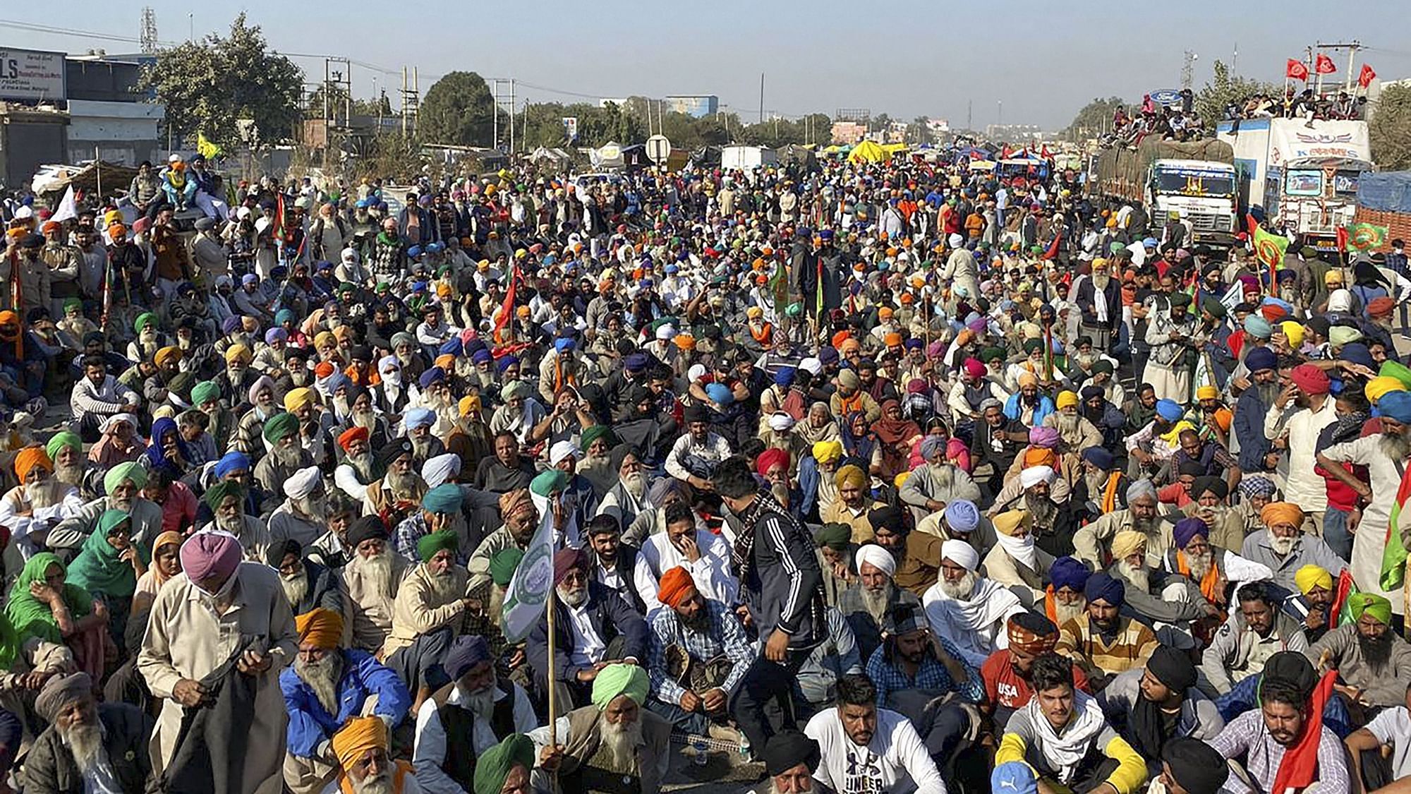 किसानों ने शांतिपूर्ण भारत बंद की अपील की