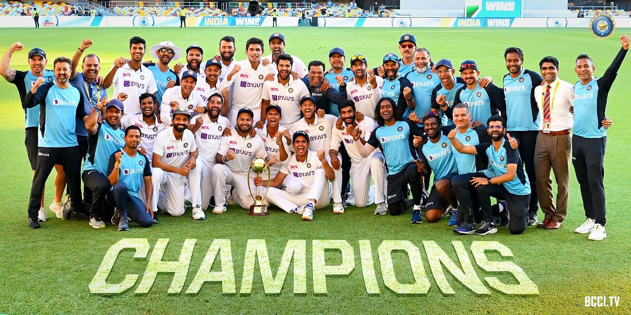टीम इंडिया ने ब्रिस्बेन में खेले जा रहे चौथे टेस्ट में जीतकर इतिहास रच दिया है