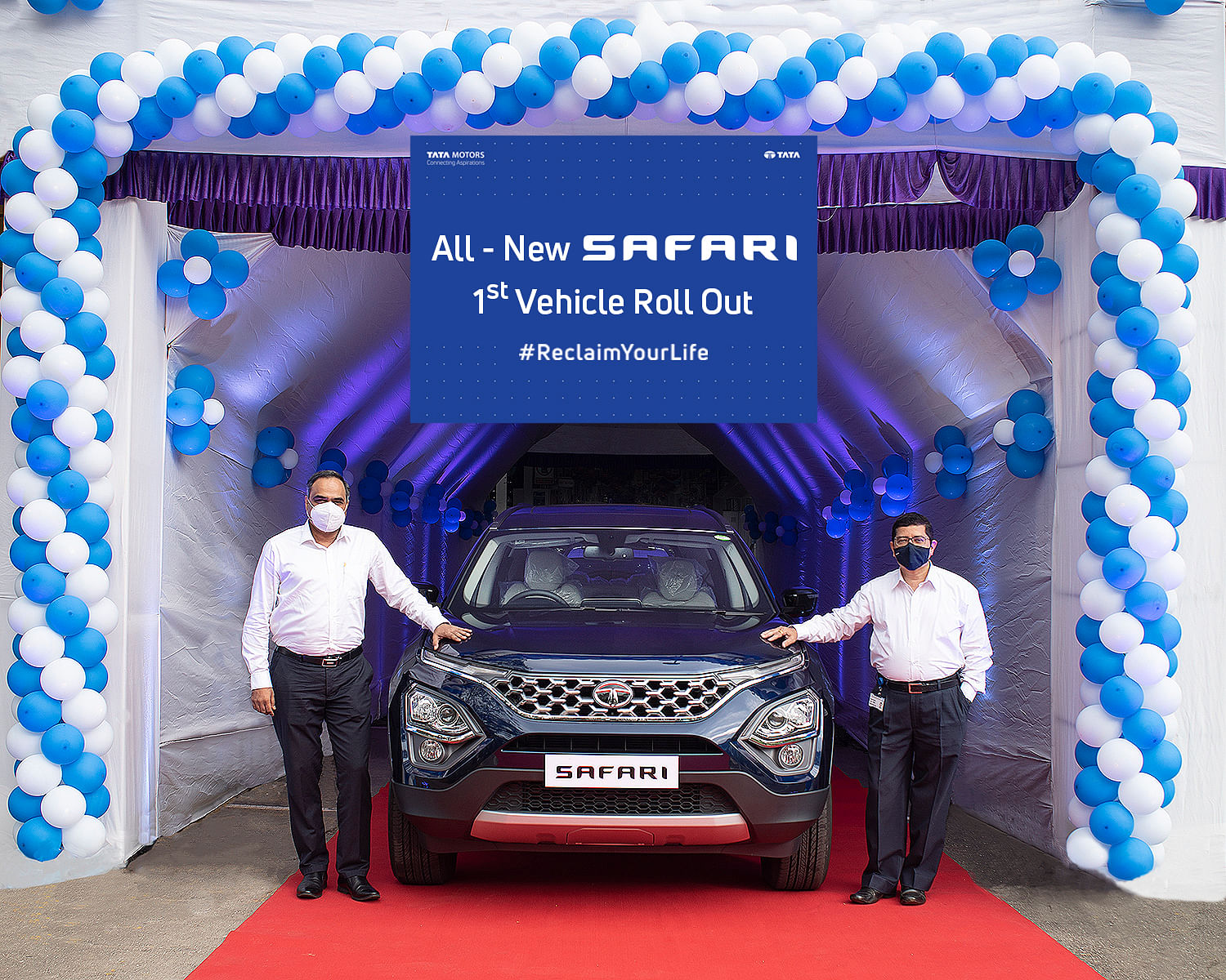  Tata Safari 2021 SUV: TATA Safari का फर्स्ट लुक सामने आया, जानें लॉन्च डेट और फीचर्स&nbsp; &nbsp;