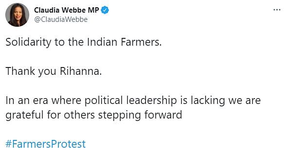 मीना हैरिस, रिहाना, ग्रेटा थनबर्ग समेत कई अंतरराष्ट्रीय हस्तियों ने भारतीय किसानों को दिया समर्थन.